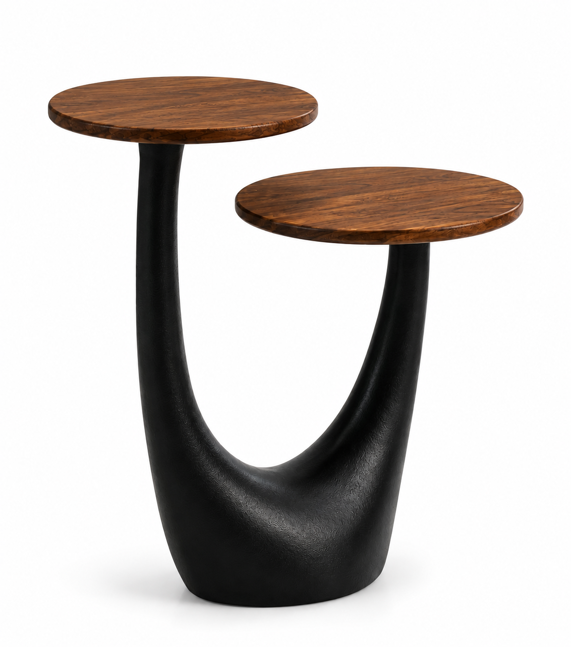 Sculptural Side Table — Dual Top