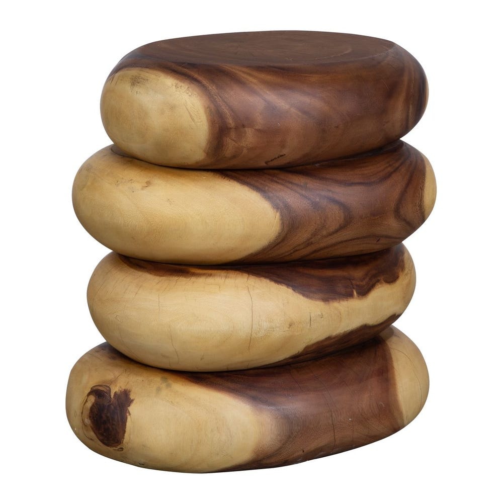 Stacked Wood Bowls